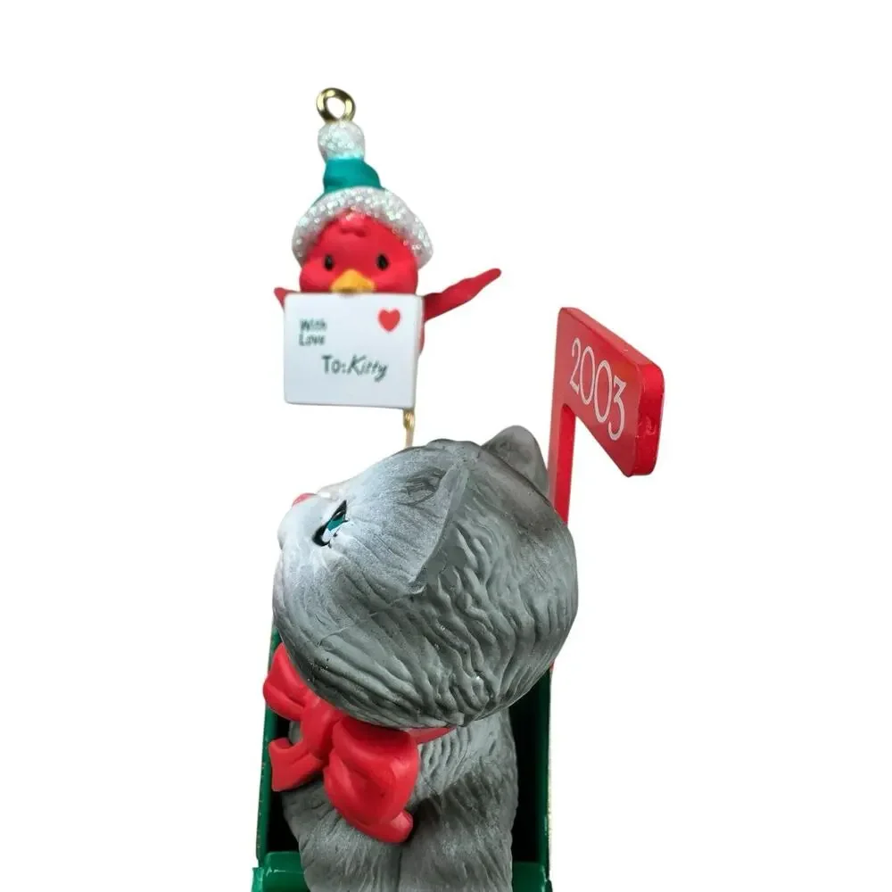 Vintage Carleton Cards Heirloom Collection 2003 Purr-fect New Home Ornament
